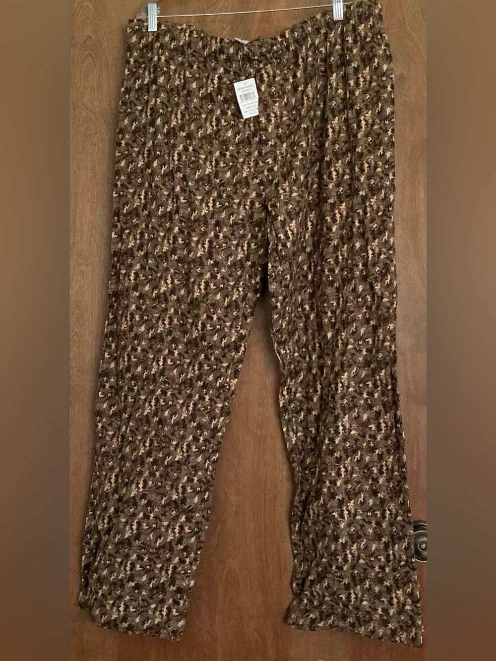 NWT Points North Trading Company Men's XL Camo Lounge Pants Digital Camouflage